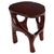 Wood Sculptural Side Table by Logniture For Sale - Image 15 of 15