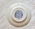 American Vintage Bread Plate Liberty Blue Staffordshire Ironstone Monticello England, Blue and White Americana Porcelain Dishes, 5.75" For Sale - Image 3 of 7