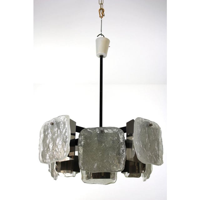 Metal Model Karlstein 17-Flame Pendant Lamp by J. T. Kalmar for Kalmar, 1960s For Sale - Image 7 of 18