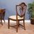 Drape Carved Shield Back Chairs - Set of 10 For Sale - Image 13 of 14