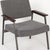 Gray Vintage Armchair with Teak Armrests from Avanti, 1960s For Sale - Image 8 of 11