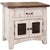 2020s Greenview 2 Door Nightstand - Distressed White For Sale - Image 5 of 5