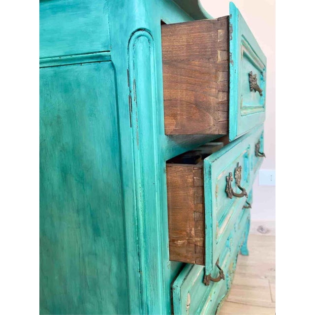 Mid-20th Century Louis XV French Chest of Drawers, 1950s For Sale - Image 6 of 18