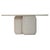 Lime Sabbia Wood and Soft Beige Mineral Lime Plaster Console by Dennis Kaiser For Sale - Image 8 of 8