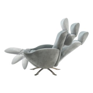 Toshiyuki Kita "Dodo" Reclining Lounge Chair by Cassina For Sale