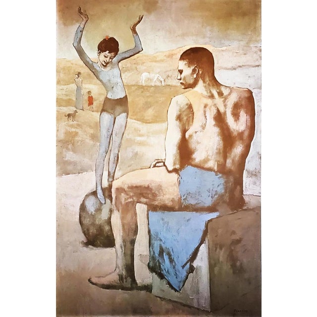 Pablo Picasso MNAM Paris poster, 1971 Offset, Picasso exhibition in Soviet museums, National Museum of Modern Art Paris...