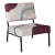 Ulysse Right O2 Armchair by Babel Brune For Sale