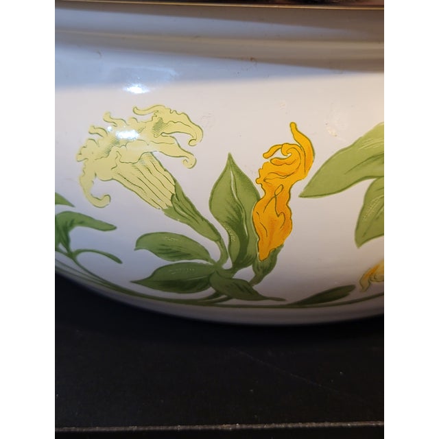 Mid 20th Century Asta German Enamel Covered Serving Bowl For Sale - Image 9 of 18