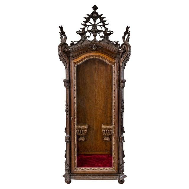 Antique Portuguese Oratory, 1800s For Sale - Image 6 of 6
