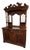 Antique American Renaissance Revival Oak Mirrored Sideboard, Circa 1890 For Sale