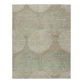 Rug & Kilim’s Modern Rug in Beige and Gray, With Geometric Patterns For Sale
