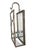 This exceptional vintage candle sconce perfectly captures the breezy, sophisticated glamour of mid-century Palm Beach...