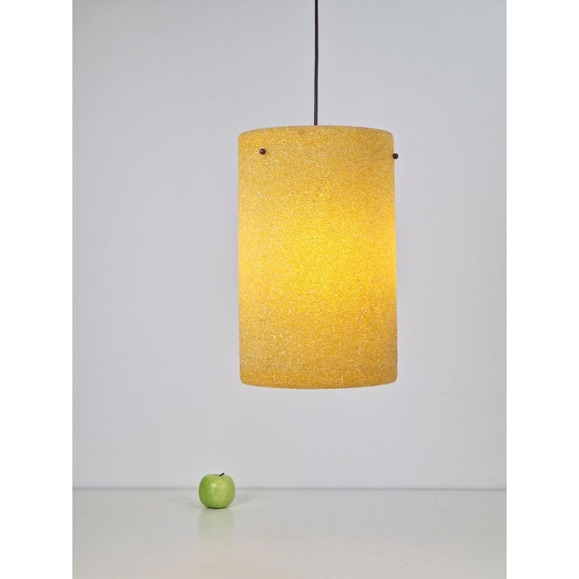 Vintage Sugar Tube Pendant Lamp by John and Sylvia Reid for Rotaflex, 1960s For Sale - Image 4 of 11