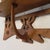 Brown Art Nouveau Wall Rack, 1920s For Sale - Image 8 of 17