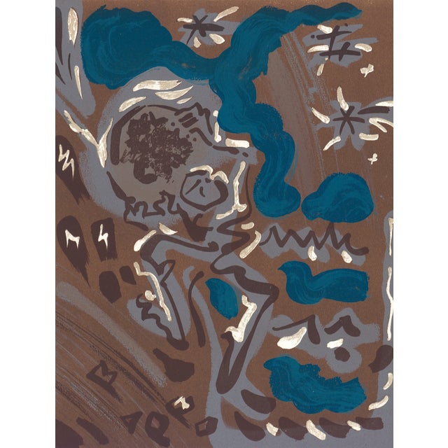 Untitled 1962 Lithograph 5 by André Masson For Sale