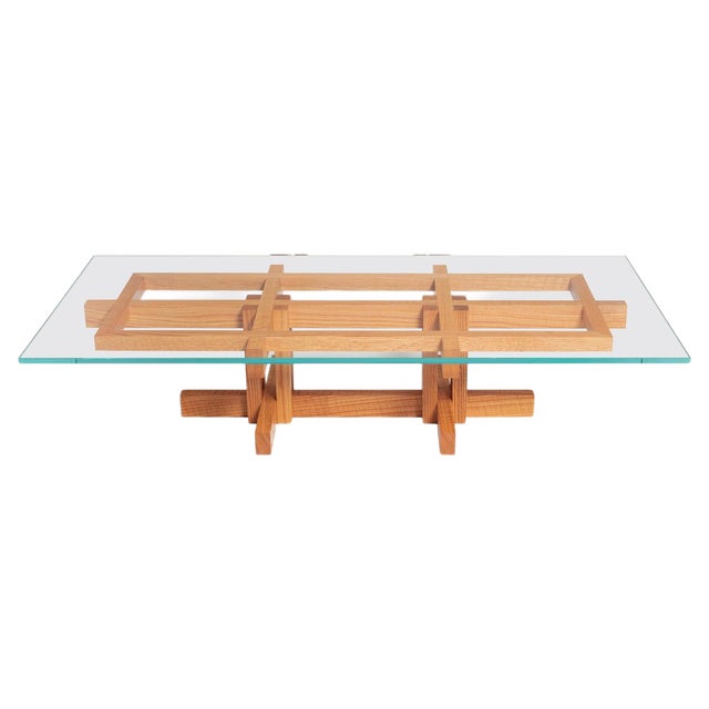 Ray Kappe RK11 Coffee Table in Red Oak by Original in Berlin, Germany, 2020 For Sale