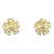 2.08 Ct Natural Yellow Pear Shape Diamond Earrings - 2 Pieces For Sale
