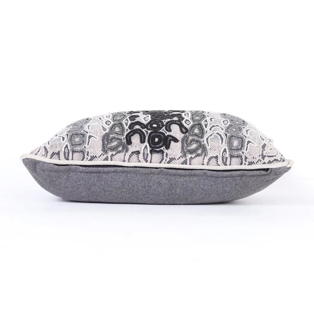 Glass Beaded Pillow by Elizabeth Phillips For Sale In West Palm - Image 6 of 8