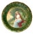 17.5" Theodore Haviland Limoges Vienna Style Portrait Charger, Solitude, c. 1900 For Sale
