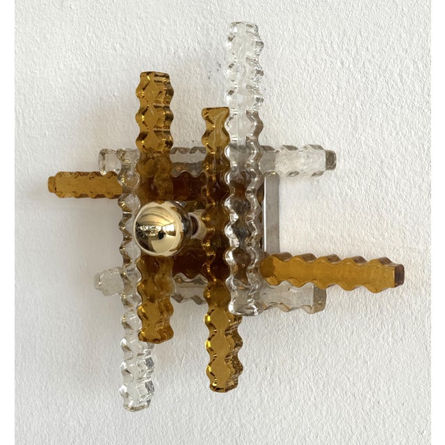 Italian Art Glass Wall Sconce by Albano Poli for Poliarte, 1970s For Sale - Image 8 of 13