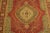 Textile 1980s Shabby Chic Rust/Gold Turkish Hand-Knotted Rug -4'10 X 5'11 For Sale - Image 7 of 8