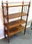 American Early 1900's Victorian Étagère With Turned Legs and Four Fixed Shelves For Sale - Image 3 of 18