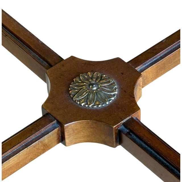 Onyx 1980s Baker McMillen Collection Directoire Style Table For Sale - Image 8 of 13