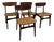 Leather and Teak Dining Chairs from Schiønning & Elgaard, 1960, Set of 4 For Sale