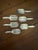1930s Christofle 1930's Art Deco Raquette Knife Rests, Set of 6 For Sale - Image 5 of 5