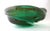 Mid 20th Century MCM Murano Art Glass Archimede Seguso Emerald Green Large Bowl Gold Leaf Flake For Sale - Image 5 of 15