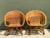 Vintage Woven Rattan Lounge Chairs - Pair For Sale In West Palm - Image 6 of 12