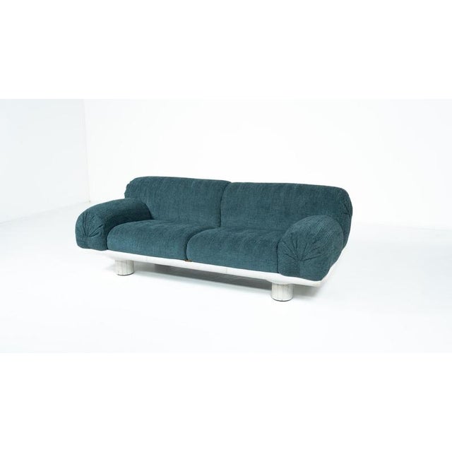 1980s Sofa by Carlo Bartoli for Rossi di Albizzate, 1980s For Sale - Image 5 of 12