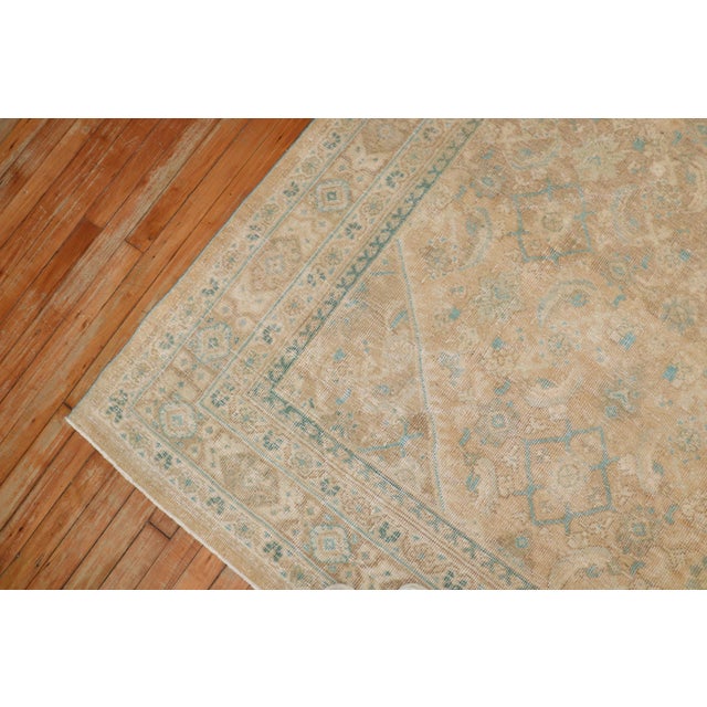 Textile Antique Zabihi Collection Persian Mahal Rug For Sale - Image 7 of 9