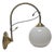 Vintage Art Deco Wall Lamp, Poland, 1950s For Sale