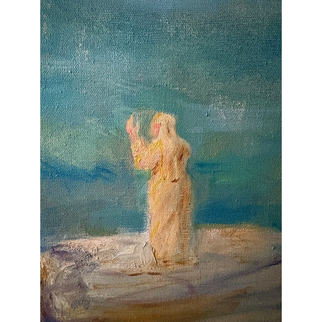 1960s Vintage Oil Painting 1962 - Frederick Van Vilet Baker (1876-1964) For Sale - Image 5 of 17