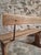 Vintage French Wooden Bench, 1920s For Sale - Image 13 of 16