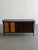Mid-Century Modern 1960s Floating Walnut Dresser With Caned Doors For Sale - Image 3 of 11