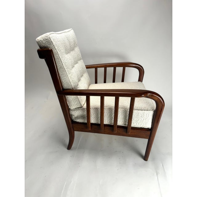 Mid-Century Modern Chairs in the style of Paolo Buffa, Italy, 1950s, Set of 2 For Sale - Image 3 of 12