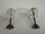 Pair of Vintage Clear Glass Bridge Drawer Pulls, 1930s–1940s Glass Cabinet Knobs== For Sale - Image 13 of 18