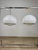Pair of “Bud Grande” Pendant Lamps by Harvey Guzzini, 1960s An elegant pair of “Bud Grande” pendant lamps, designed by...