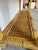 1980s Vintage Coastal Rattan Two-Tier Console Table With Glass Top/Sold For Sale - Image 5 of 12