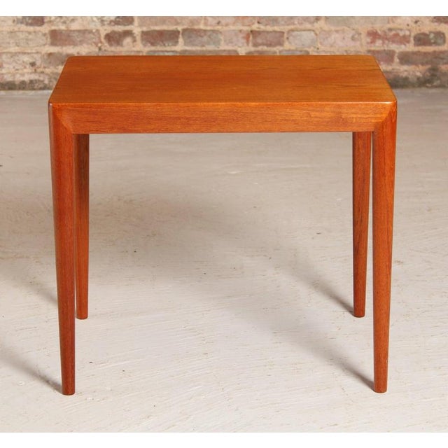 Mid-Century Danish Teak Side Table, 1960s For Sale - Image 6 of 10