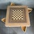 Vintage Light Wood Inlaid Game Table For Sale - Image 6 of 12