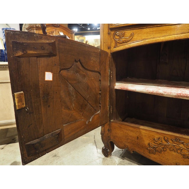 Circa 1800 Carved Oak Buffet From the Area of Mont St. Michel, France For Sale - Image 9 of 18