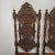 Late 19th Century 19th C English Jacobean English Carved Oak Hall Chairs - a Pair For Sale - Image 5 of 11