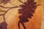 Orange Zabihi Collection Modern Floral Orange Brown Oversize Tibetan Rug - 12'8" x 17'6" For Sale - Image 8 of 12