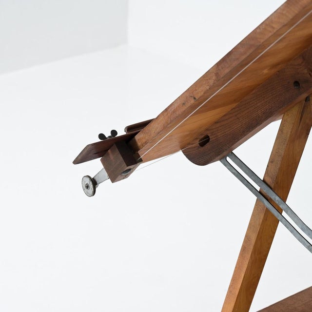 Vintage Industrial Drafting Table, 1950s For Sale - Image 15 of 18