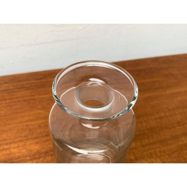 Vintage Glass Bottle from Bohemia Crystal, 1970s For Sale - Image 10 of 17