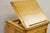 Antique Arts & Crafts Oak & Maple Tambour Shutter Door Lectern Filing Cabinet For Sale In Philadelphia - Image 6 of 12