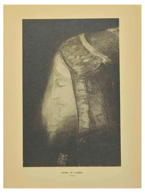 After Odilon Redon, Profil de Lumière, 1923, Lithograph